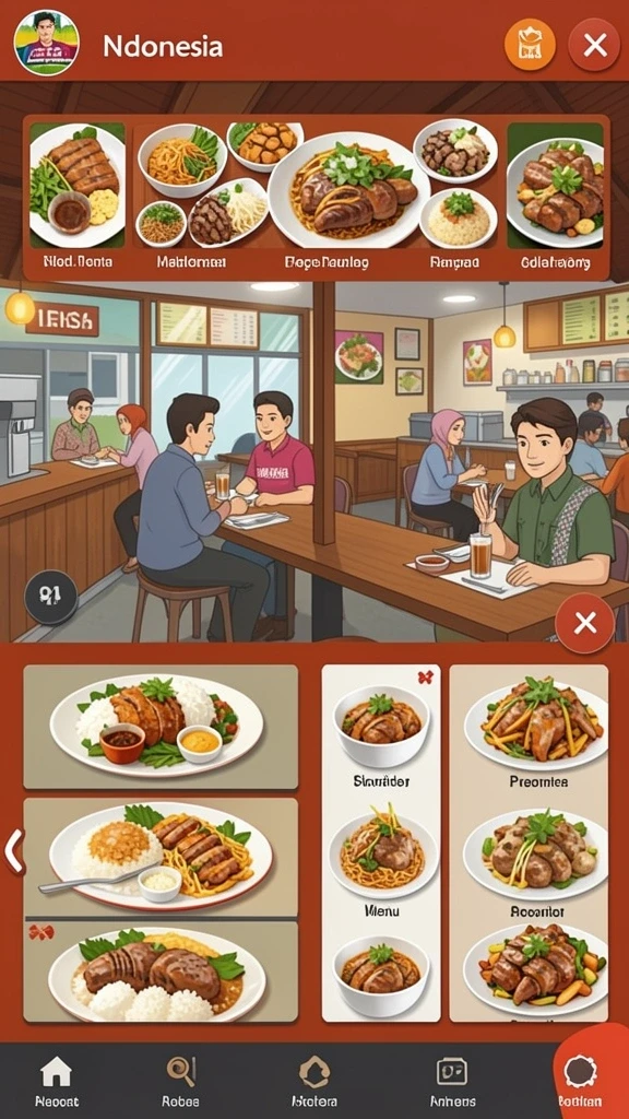 hajar777 - Tampilan antarmuka yang menarik dan mudah digunakan.
