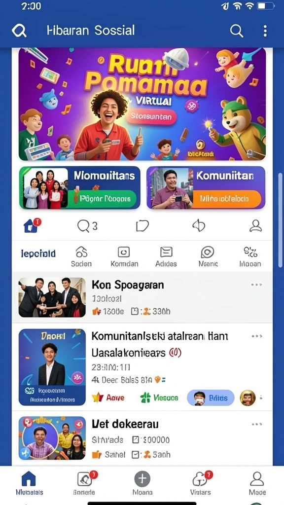 javo88 - Tampilan antarmuka yang mudah digunakan.