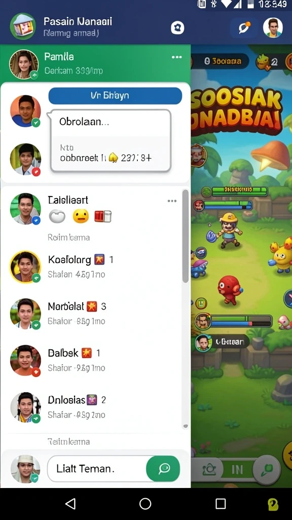 pelamis77 - Tampilan multiplayer yang mengasyikkan dan interaktif.