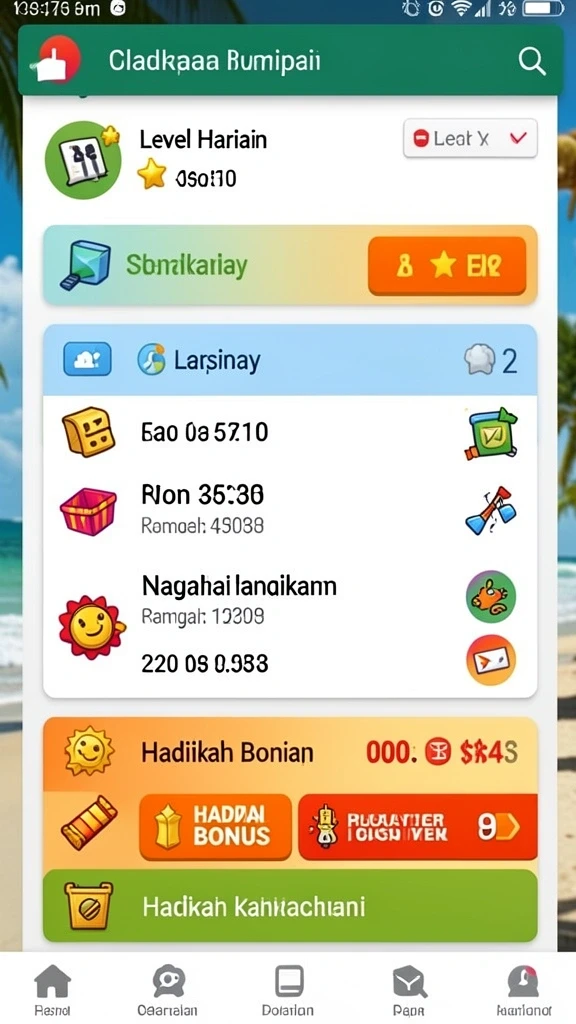 tempototo - Tampilan rumah aplikasi TEMPOTOTO yang menarik dan interaktif.